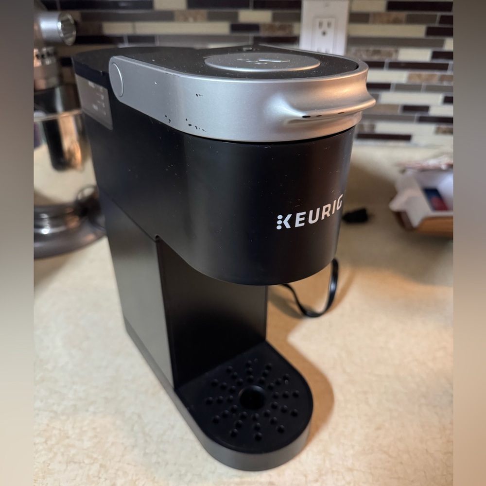 Keurig Compact Coffee Brewer - Black and Silver
